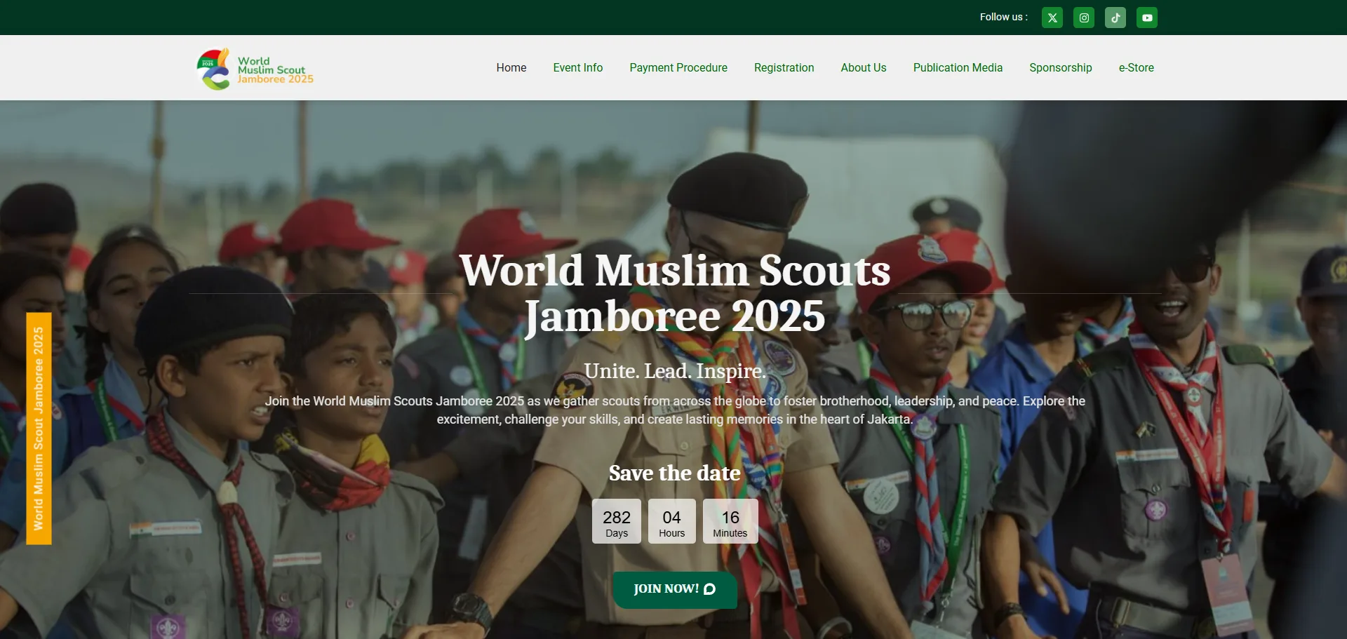 World Muslim Scout Jamboree 2025 Web